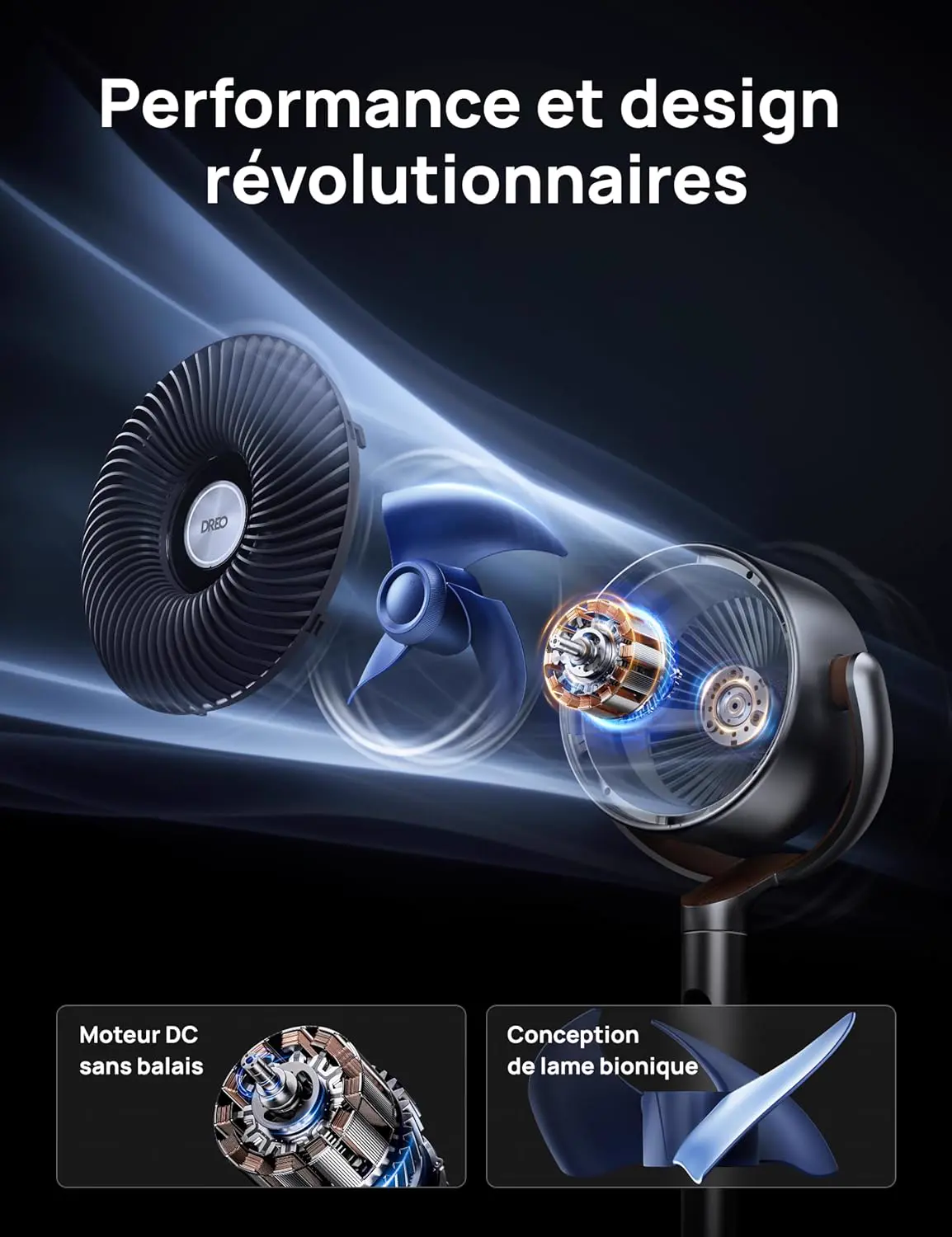 Dreo PolyFan 502 — ventilation silencieuse — image 6